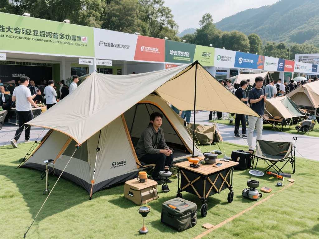 此次大会的内容丰富多彩，涵盖了露营装备展