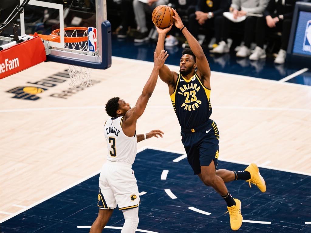 相比之下，如果当时步行者选择外线投射，可